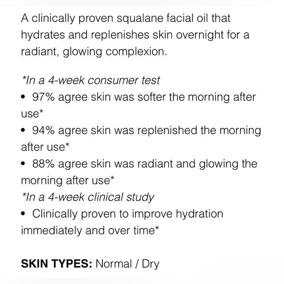 Keys Soulcare DEEPLY REPLENISHING SQUALANE OIL 1.01 oz.  New - Picture 6 of 9